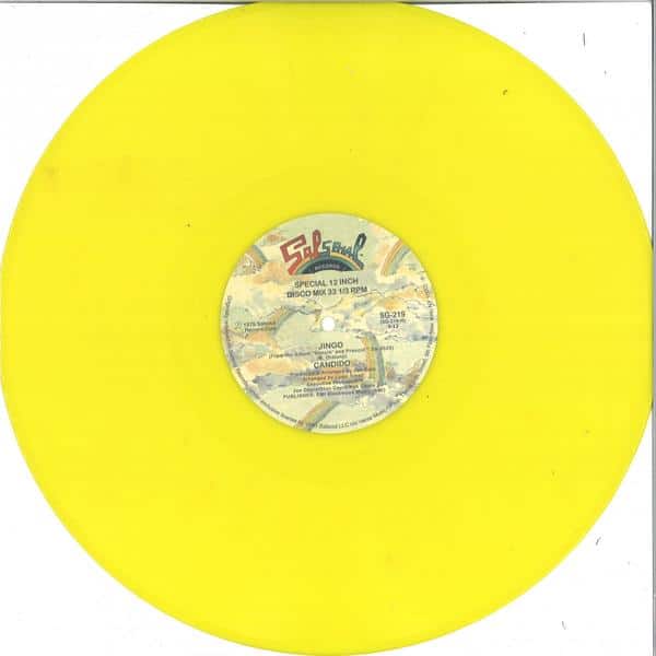 Candido - Jingo / Thousand Finger Man EP Salsoul SG219YELLOW