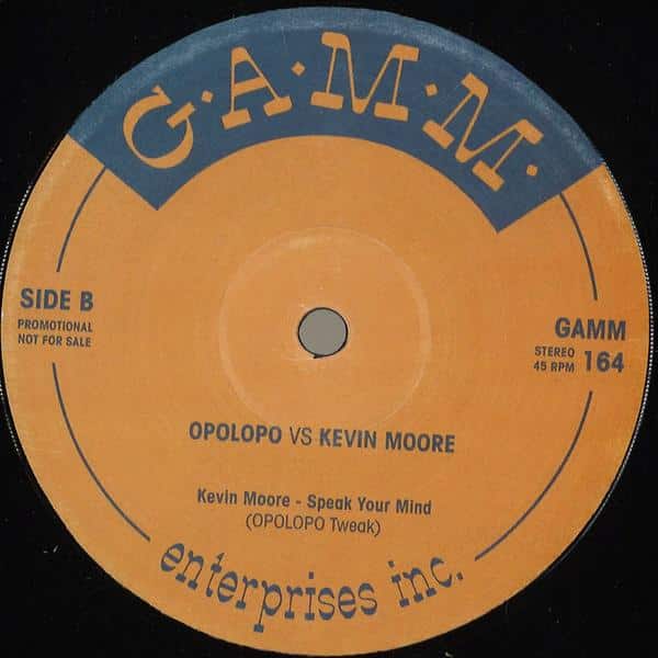 OPOLOPO - VS Ernie Watts / Gilberto Gil / Kevin Moore GAMM Recordings GAMM164