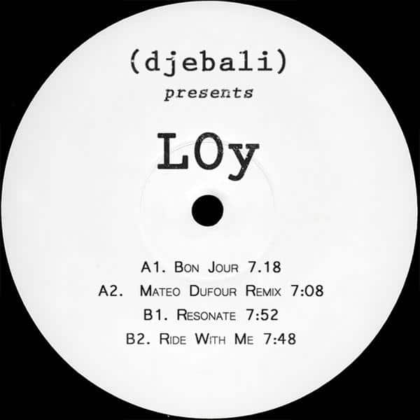 djebali - presents LOy Djebali DJEBPR019