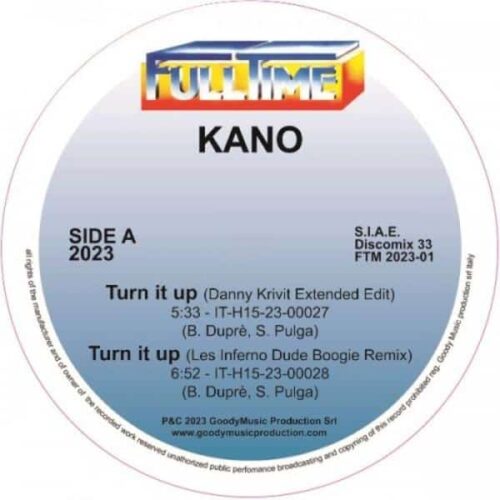 KANO - turn it up FULLTIME PRODUCTION FTM202301