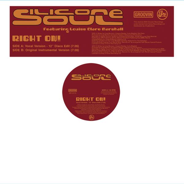 SILICONE SOUL - RIGHT ON! Groovin Recordings GR-12113