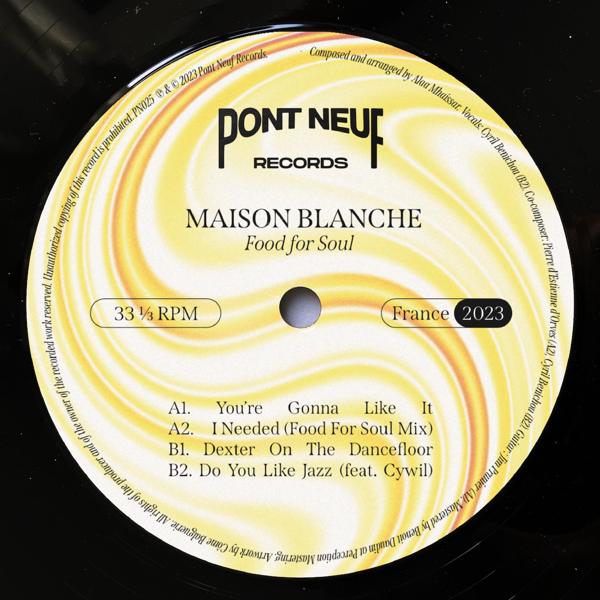 Maison Blanche - Food For Soul Pont Neuf Records PN025