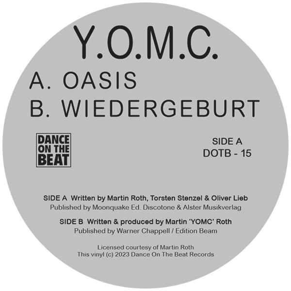 Y.O.M.C. - OASIS / WIEDERGEBURT Dance On The Beat DOTB-15