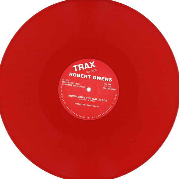 Robert Owens - Bring Down The Walls (Red Vinyl Repress) Trax Records TX132RED