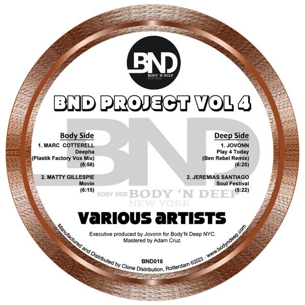 Various - BND Projects Vol 4 Body 'N Deep BND016