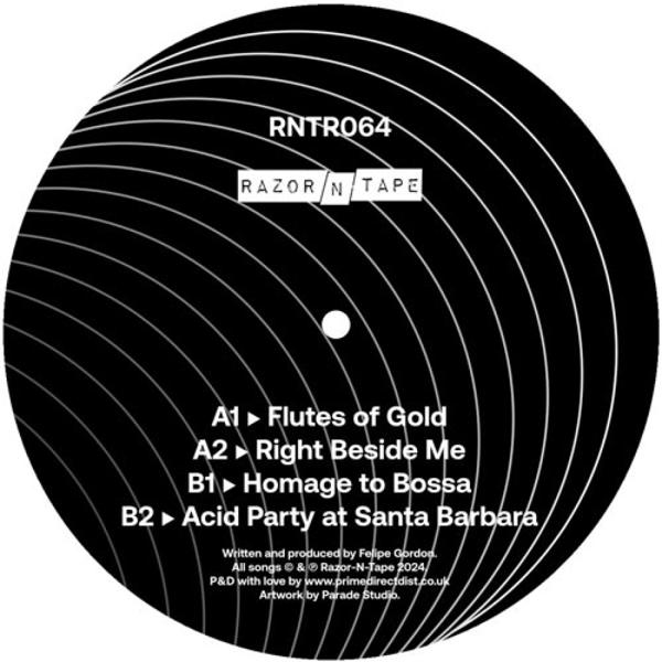 Felipe Gordon - Flutes of Gold EP Razor-N-Tape Reserve RNTR064