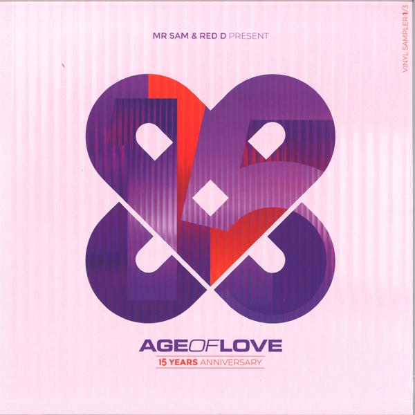VARIOUS - AGE OF LOVE 15 YEARS VINYL 1/3 (2x12") 541 Label 5411078