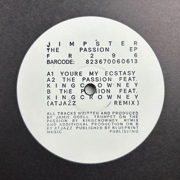 Jimpster - The Passion EP Freerange FR296