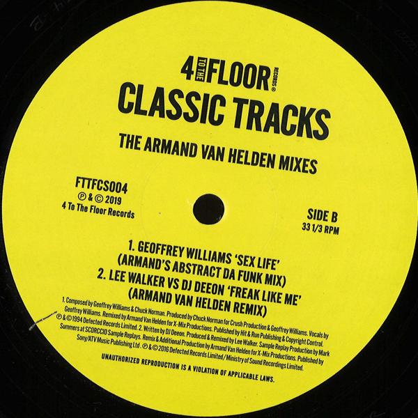 Various - Classics Volume 3 – The Armand Van Helden Mixes 4 2 the Floor FTTFCS004