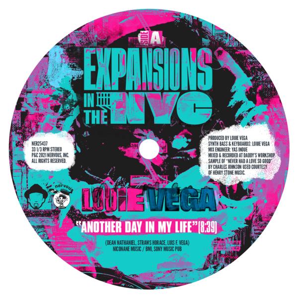 Louie Vega - Expansions In The NYC - Another Day In My Life / Deep Burnt... Nervous USA NER25437B