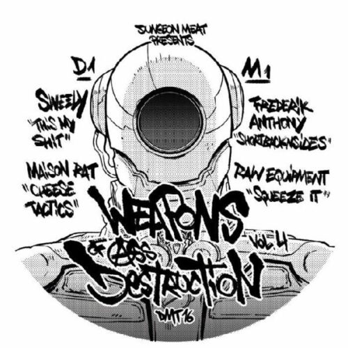 DMT016 Various - Weapons Of Ass Destruction Vol IV (LP 2x12")