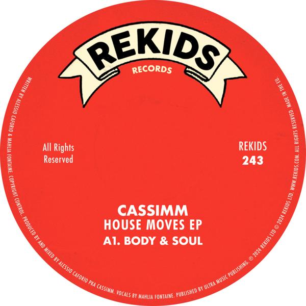 REKIDS243 CASSIMM - House Moves EP