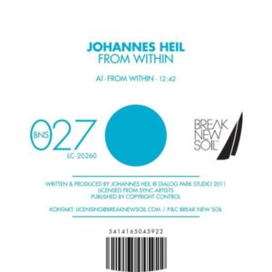 BNS027 Johannes Heil - From Within