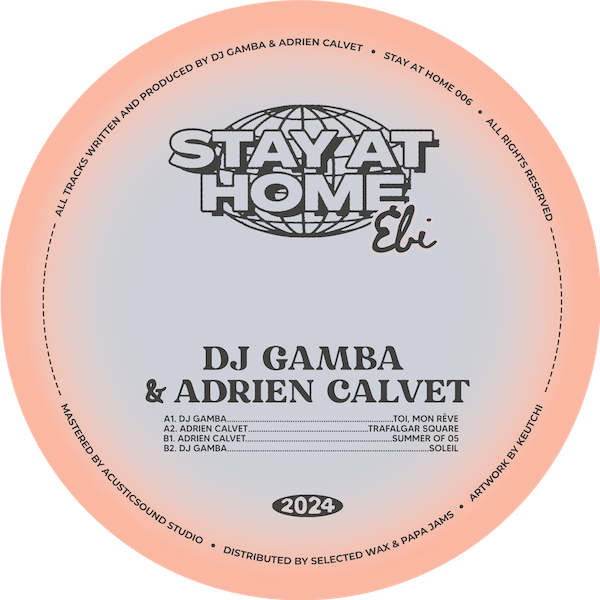 ADRIEN CALVET SAH06 Vinyl Record