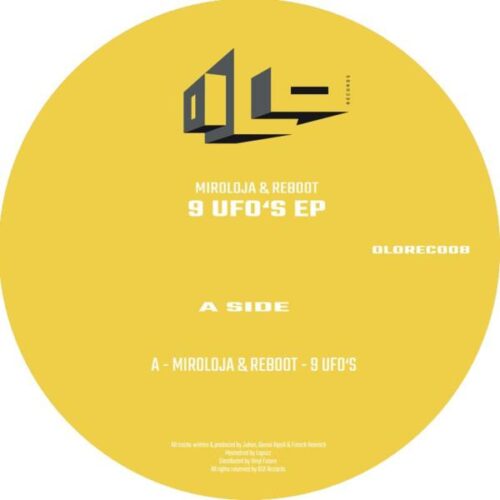 OLOREC008 Miroloja & Reboot - 9 UFO'S EP